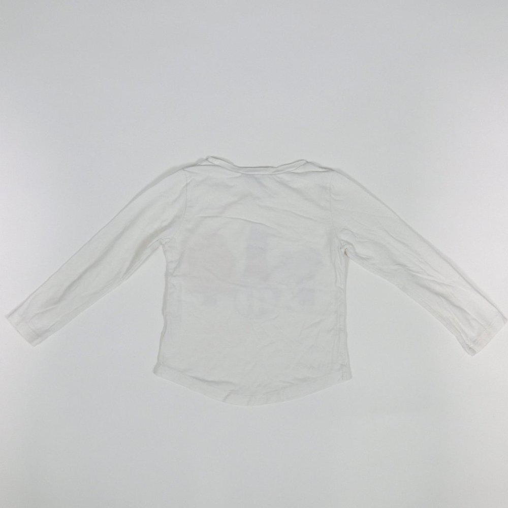 Little Marc Jacobs T-Shirt Tee Girls 4T Long Sleeve White Circus - Picture 4 of 4